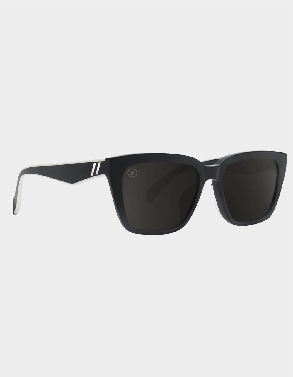 NEW BLENDER unisex - mave sunglasses in black limo gloss black  / smoke